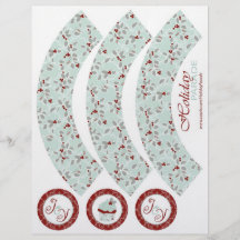 Charmante Omslagen 1 van Cupcake van Ornamenten Folders