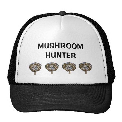 Chasseur de champignon casquettes de camionneur