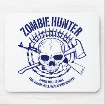 Chasseur Mousepad de zombi tapis de souris