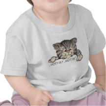 Chat attendant 4 Père Noël, MEOW ! MEOW ! T-shirt