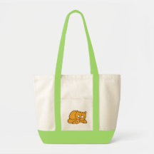 Chat de gingembre sacs