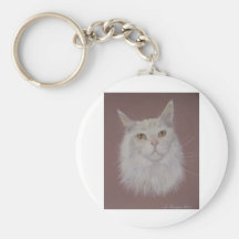 Chat de ragondin du Maine - allié Porte-clé