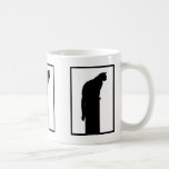 Chat d'ombre tasse à café