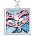 Chat du passé pendentif