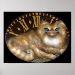 Chat du pays des merveilles d'IMPRESSION d'ART d'h Posters