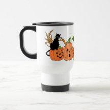 Chat éffrayant tasse