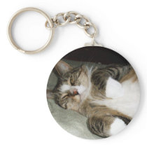 Chat mannois Keychain Porte-clef