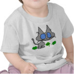 Chat mignon le jour de St Patrick T-shirt