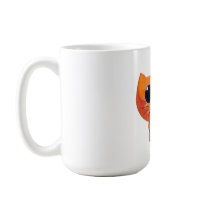 Chat orange mignon avec l'étoile