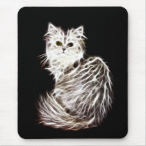 Chat persan abstrait tapis de souris