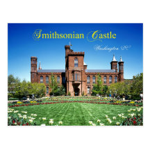 Château de Smithsonien, Washington DC Carte Postale