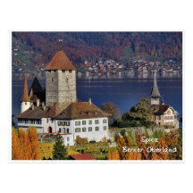 Château de Spiez, Suisse/Schloss Spiez, Schweiz Cartes Postales