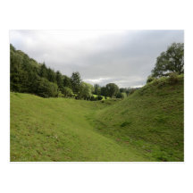 Château de Sycharth dans Powys, Pays de Galles Carte Postale