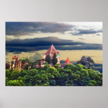château médiéval affiche