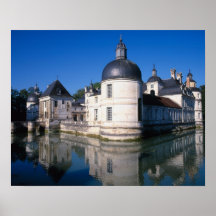 Château Tanlay, Tanlay, Bourgogne, France Posters