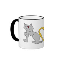 chats dans la tasse d'amour