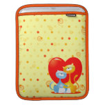 Chats dans l'amour, douille d'iPad Poches iPad