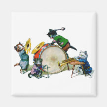 Chats de jazz aimant