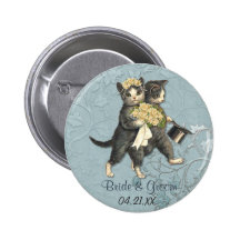 Chats de mariage badges