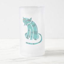 Chats frais tasse à café