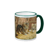 Chats vintages de Kitty - art victorien Tasses