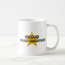 Chauffeur fier de conducteur mug