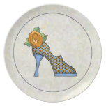 Chaussure de mode d'un plat assiette