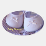 Chaussures de filles de lavande d'autocollants de 