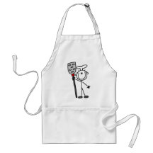 Chef avec la spatule tablier