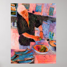 CHEF DE MÉTRO AFFICHE