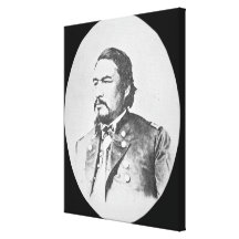 Chef et Feder d'Ely Samuel Parker (1828-95) Sénèqu Impressions Sur Toile