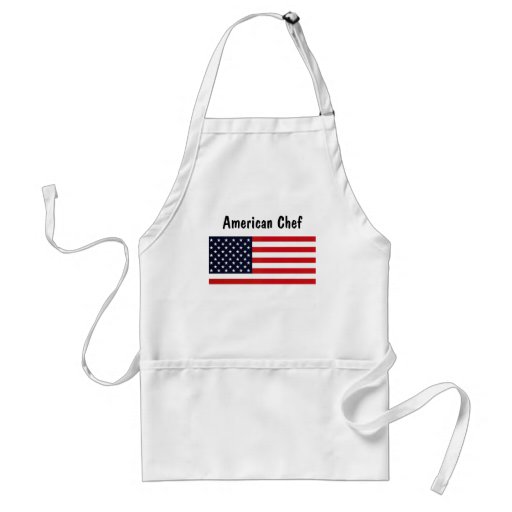 chef oldglory et américain tablier