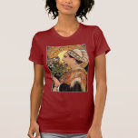 Chemise :  Alphonse Mucha - art Nouveau - chardon T-shirt