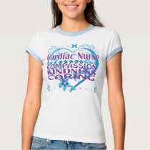 Chemise cardiaque d'infirmière t-shirt