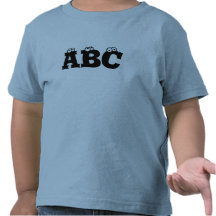 Chemise d'ABC T-shirts