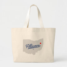 Chemise d'Alliance Ohio OH Sac De Toile