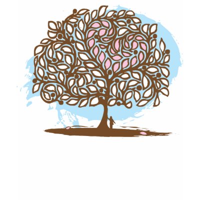 Chemise d'arbre d'amour t-shirt par 785tees