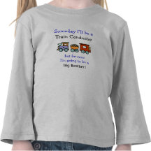 Chemise de chef d'orchestre de train/frère t-shirts