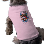 Chemise de chien de la fille du papa