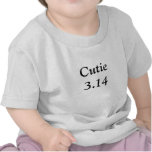 Chemise de Cutie pi T-shirts