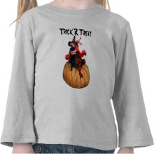Chemise de Halloween de chat de citrouille de sorc T-shirts