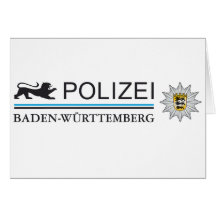 Chemise de l'Allemagne de lion de Polizei Cartes