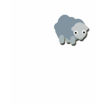 Chemise de moutons de nuage t-shirt