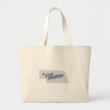 Chemise de Ne d'Alliance Nébraska Sacs En Toile