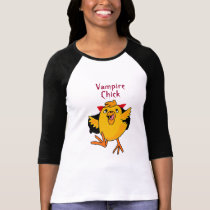 Chemise drôle de poussin de vampire de CB