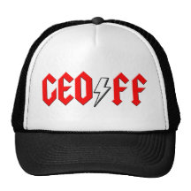 chemise faite sur commande de rock de GEOFF Casquette De Camionneur