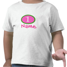 Chemise personnalisée premier par anniversaire de  t-shirt