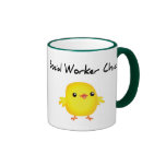 Chemises chics d'assistant social mignon pour des  tasse à café