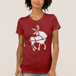 Chemises de vacances de dames de T-shirt de Noël d