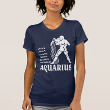 Chemises d'obscurité de Verseau T-shirt